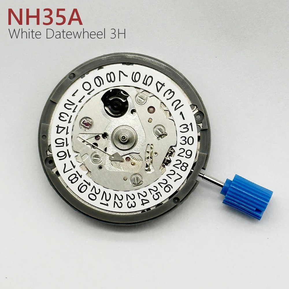 Japan Genuine NH35 Automatic Mechanical Movement High Accuracy 24 Jewels